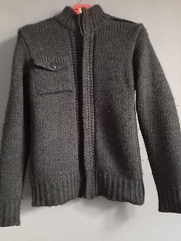 jaket kişi: Sviter, XL, rəng - Boz — 1