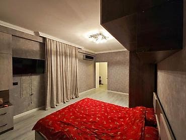 gence bina evleri: Mənzilin təsviri - Geniş və işıqlı zal: divaraquraşdırma TV stendi — 6