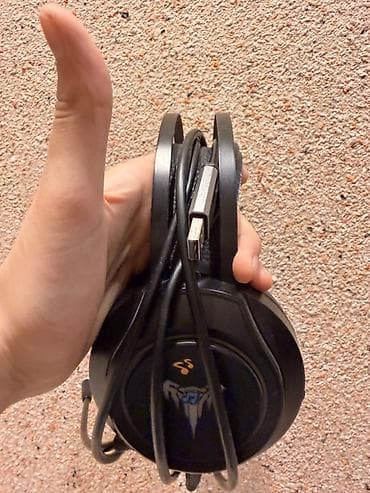 Monitorlar: USB qoşulmalı oyun qulaqlığı Ideal veziyyete RGB isiqli bu qiymete RGB — 3