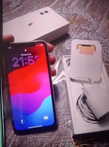 телефон fly iq454 evo mobil 1: IPhone 11, Белый, Face ID — 3