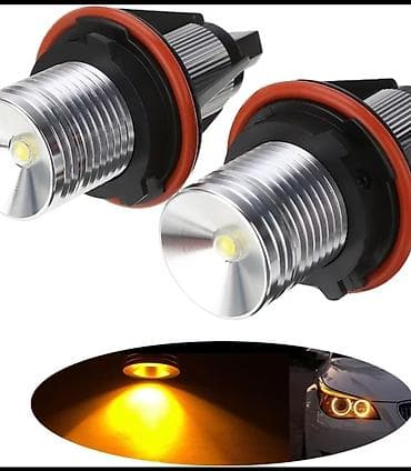 yağ radiator: Məhsul: Avtomobil üçün LED “Angel Eyes” marker lampaları (sarı/amber — 1