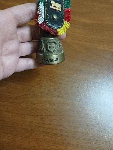Velosiped aksesuarları: Suvenir briloklar, 1ci suvenir Şvessariyadan alınıb, bürüncdü, 25m — 3