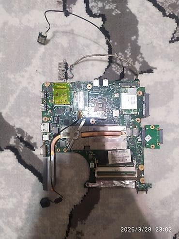 dubai nomre: Noutbuk ana platası (motherboard) və üzərində olan komponentlər - — 2