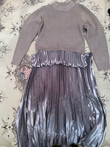 дизайнерские платья: Вечернее платье, Мини, Bershka, L — 7