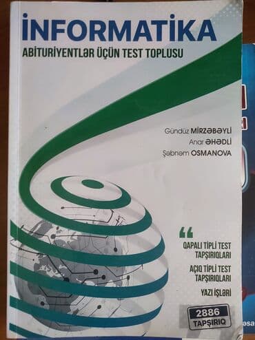 Testlər: Gündüz Mirzəbəyli, Anar Əhədli və Şəbnəm Osmanovanın müəllifliyi ilə