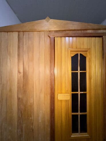 Sauna Xazır sauna 2.10 meter x 1.8 meter Otaq + soba Fin soba — 3