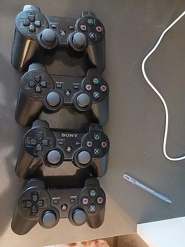 video karta: Məhsul: PlayStation 3 üçün simsiz DualShock 3 tipli oyun pultları (4 — 1