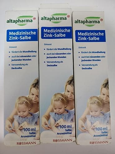 Altapharma Medizinische Zink-Salbe – sink oksidli tibbi maz - Həcmi lalafo.az -da Altapharma Medizinische Zink-Salbe – sink oksidli tibbi maz - Həcmi