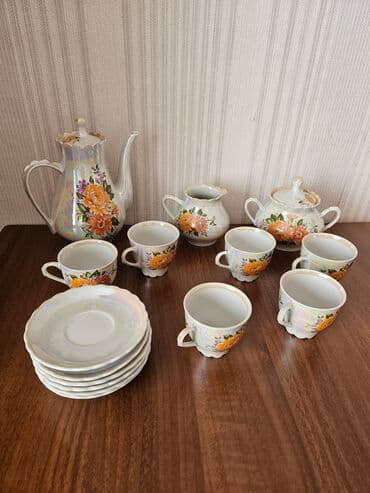 gence qab qacaq: Qəhvə dəsti, 6 nəfərlik, Rusiya — 7