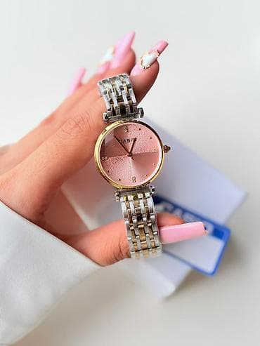 pasta roza: Yeni, Qol saatı, Casio, rəng - Qızılı — 3