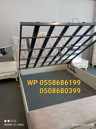 i̇ki mərtəbəli çarpayı: Yeni, İkinəfərlik çarpayı, Bazasız, Matrassız, Siyirməsiz, Azərbaycan — 4