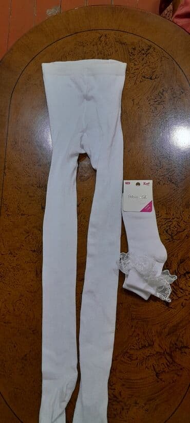 детские колготки хб купить: Ağ kalqotka 5-6yaşa uyğundur.Türk malı,ketfiyyetli.Temiz pambıq — 1