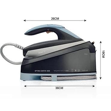 derzi utusu: RAF R.1242 Electric Steam Iron – Optima Center 3000 buxarlı ütü — 4