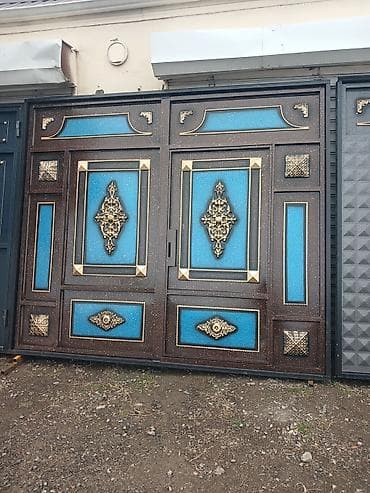 demir: Dəmir Həyət darvazası, Yana açılan, Mexaniki, Qapı ilə, Kredit yoxdur — 3