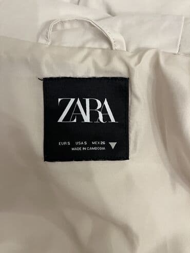 ботинки мужские зимние новые: Zara qadın kapişonlu kurtka 
bir neçe defe geyilib — 5