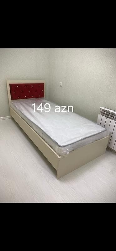 tək matraslar: Tək nəfərlik çarpayılar – 149 AZN - Ölçü: standart tək nəfərlik — 3