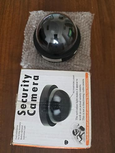 360 kamera az: Saxta təhlükəsizlik kamerası (yalancı dome kamera) – LED indikator — 3