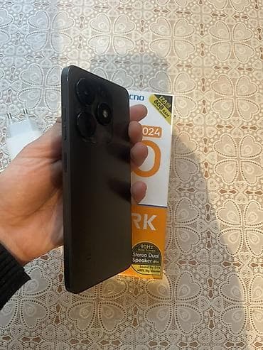 black berry passport: Tecno Spark Go 2024, 128 GB, rəng - Qara, İki sim kartlı — 4