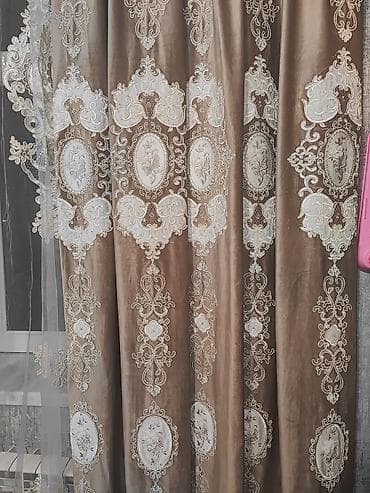 pərdə və divan: Satılır Dəst halında. real alıcılar narahat eləsin. Yenidir heç bir — 6