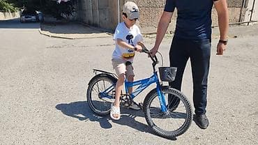 velosipee: İki təkərli Uşaq velosipedi 16", sürətlərin sayı: 1 — 5