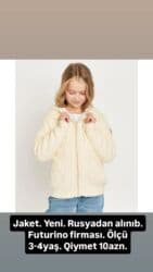 Cinslər və şalvarlar: Jaket, Qız üçün, 3 - 4 yaş — 1