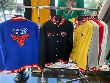 sort: Unisex kollecsiya – varsity stilində snap düyməli jaketlər — 9
