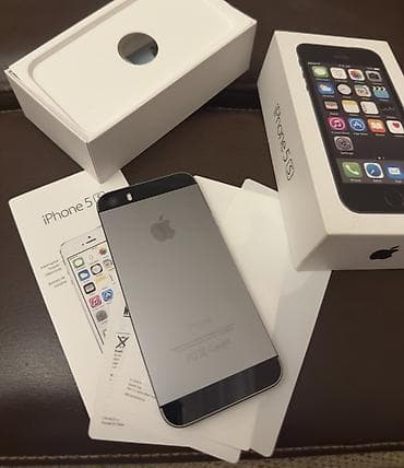 iphone 5 's: IPhone 5s, Space Gray, Sənədlərlə — 1