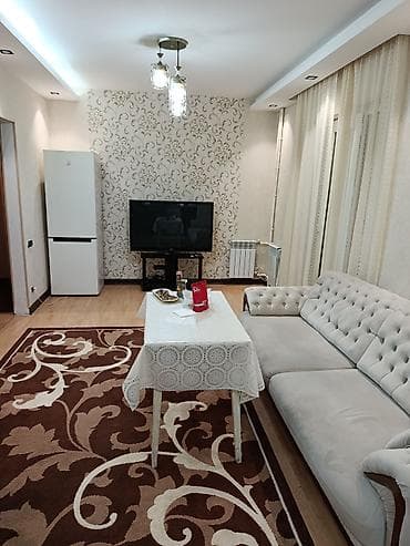 Квартиры: Баку, 2 комнаты, Вторичка, м. Ази Асланов, 45 м² — 4