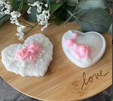 hediyyelik: Əl istehsalı dekorativ sabunlar.1 ədədi. 0.49 AZN - Forması: çiçək və — 2