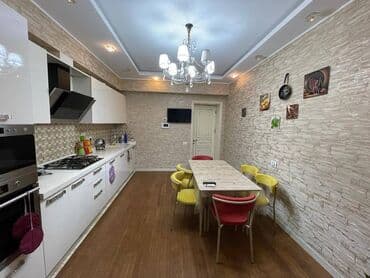 yasamalda satilan bina evleri: 4 otaqlı, Yeni tikili, 215 kv. m — 3