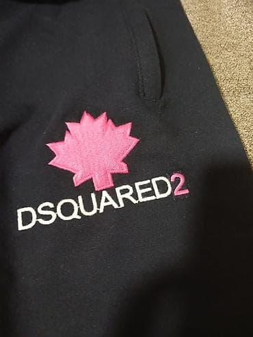 Şalvarlar: İdman Şalvar, Dsquared2, L, rəng - Qara — 1