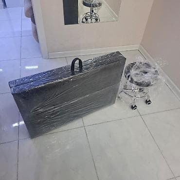 Salon, tibbi mebel: Portativ masaj/estetik dəsti - Qatlana bilən masaj masa: yüngül — 1