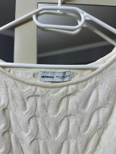 Sviter, Bershka, M, rəng - Ağ — 2