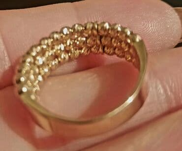 1 kilo qizil nece manatdir: Üzük, Sarı qızıl, 585 Əyar — 3