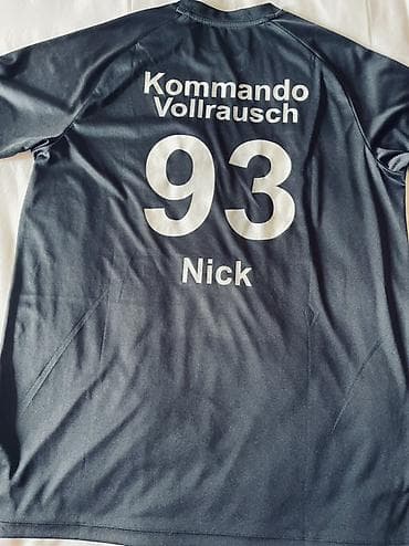 Futbolka, Jako, XL, rəng - Qara — 3