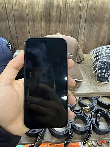 ayfon 14 pro ikinci el: IPhone 16, 128 GB, Qara, Face ID — 3