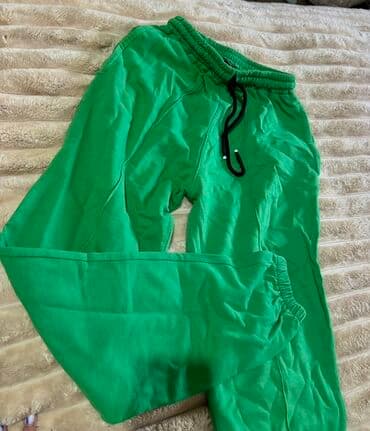 idman kişi şortları: İdman Şalvar, S, rəng - Yaşıl — 3