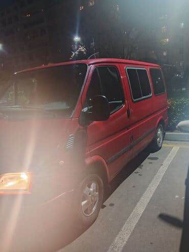 turbo az ford transit 7 1: Ford Transit mikroavtobus – qırmızı rəngli, 4 yan qapılı kuzov — 3