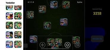 EFootball hesabı.edirim olcaq Hesabda güclü və geniş oyunçu heyəti — 2