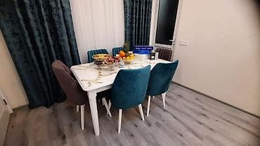 divan metbex: 6 nəfərlik yemək masa desti - Ölçü təxmini: 6 nəfərə rahat oturuş üçün — 1