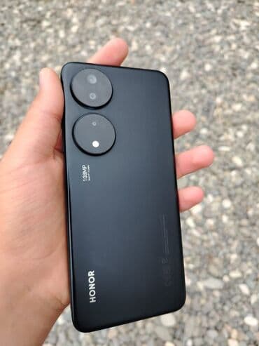 Honor X7b, 128 GB, rəng - Qara, Barmaq izi