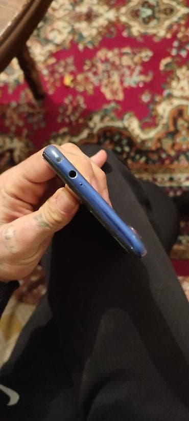 samsung galaxy neo plus: Redmi Note 7, 32 GB, rəng - Mavi, Barmaq izi — 4