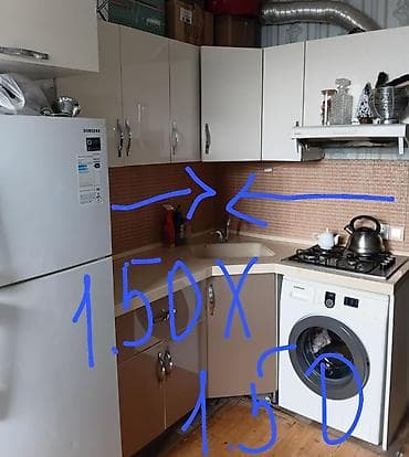 metbex divan desti: *160azn* Mətbəx mebeli akril materialından, üzəri mərmərdən Yaxşı — 1