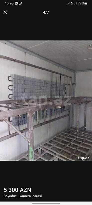 Soyuducu avadanlığı: Soyuducu kamera (daşınan konteyner tipli) - Panel tipli izolyasiyalı — 2