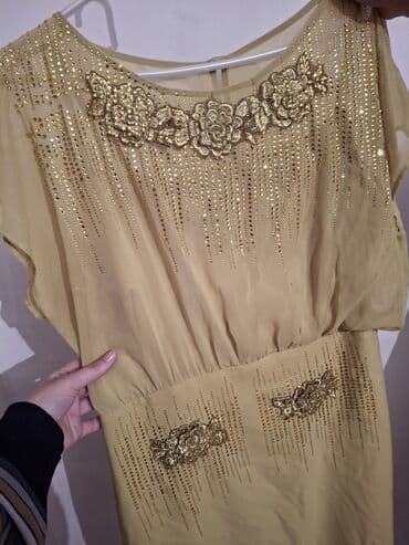 Цепочки: Вечернее платье, Миди, M — 3