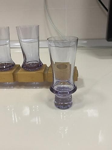 Rümkalar, rəng - Bənövşəyi, Şüşə, 6 ədədli dəst — 2