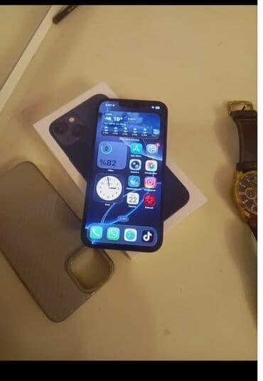 куплю кондиционер бу: IPhone 13, 128 ГБ, Голубой, Face ID — 1