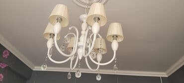 gizli işiq: Çılçıraq, 6 lampa — 1