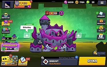 Brawl Stars oyun hesabı — ekranda göstərilən profillə. Özəlliklər: - — 1
