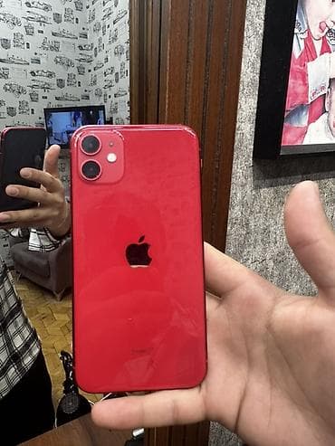 redimin: IPhone 11, Qırmızı, Face ID — 2